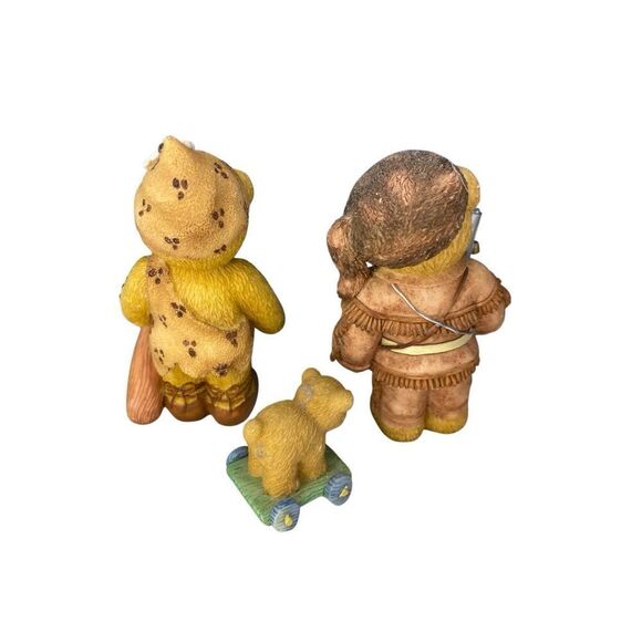 Enesco Danny and Hunter Me Cavebear You Friend Cherished Teddies - Picture 2 of 11